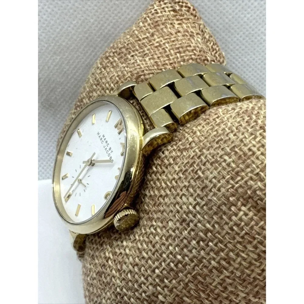 Marc Jacobs Baker MBM3243 Womens Stainless Steel Analog Dial Quartz Watch JNA730